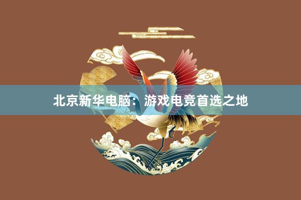 北京新华电脑：游戏电竞首选之地